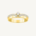 Bague de Fiançailles Princesse Or jaune