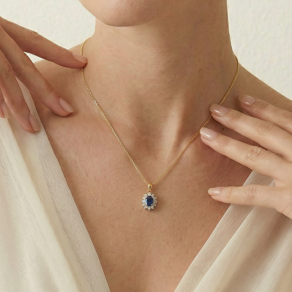 COLLIER  ÉLIA AZUR