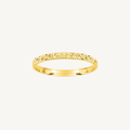 ALLIANCE DIAMANTÉE OR JAUNE