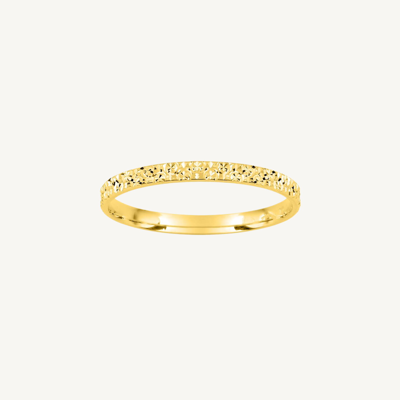 ALLIANCE DIAMANTÉE OR JAUNE