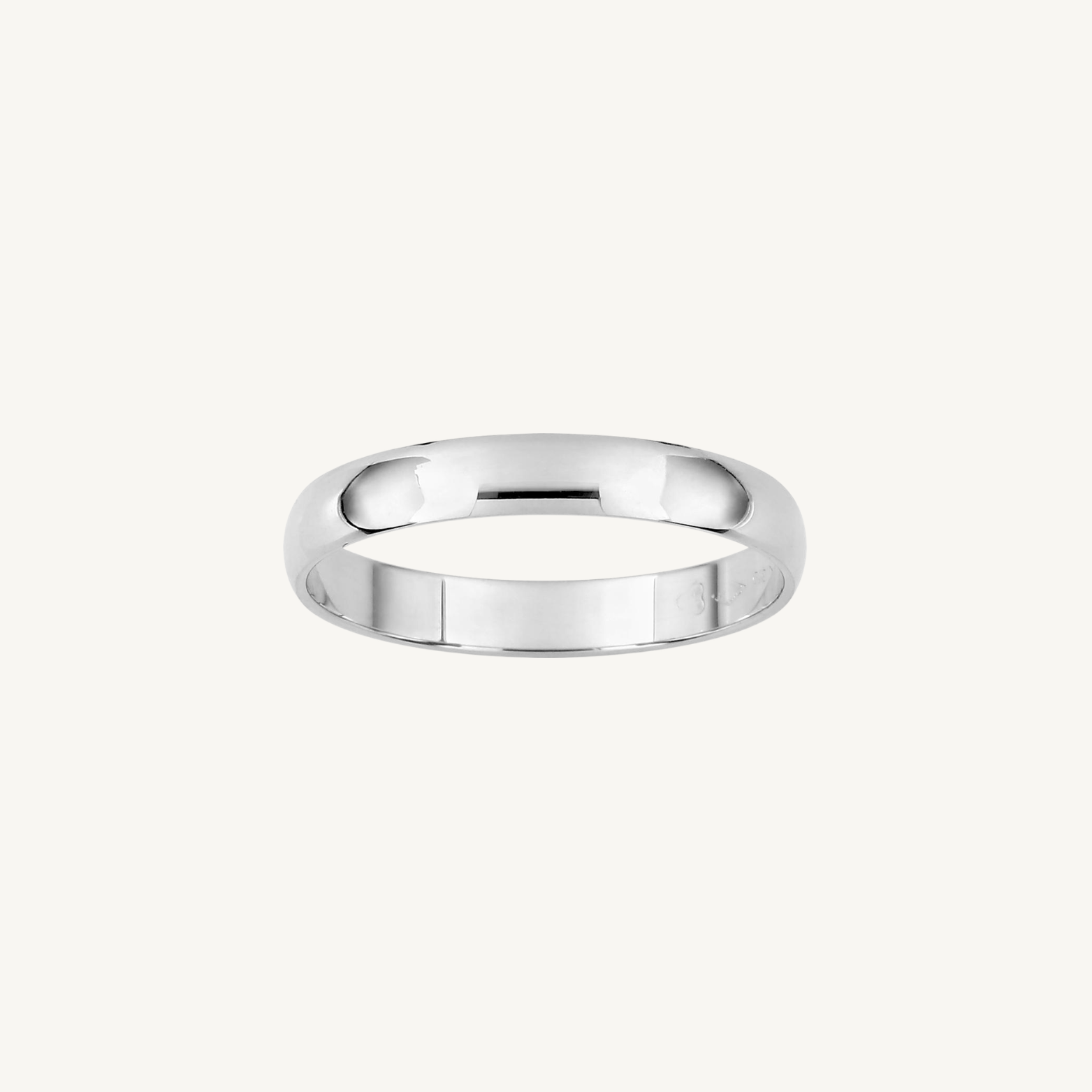 ALLIANCE CLASSIQUE OR BLANC 3 MM