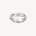 BAGUE ENTRELACS ARGENT